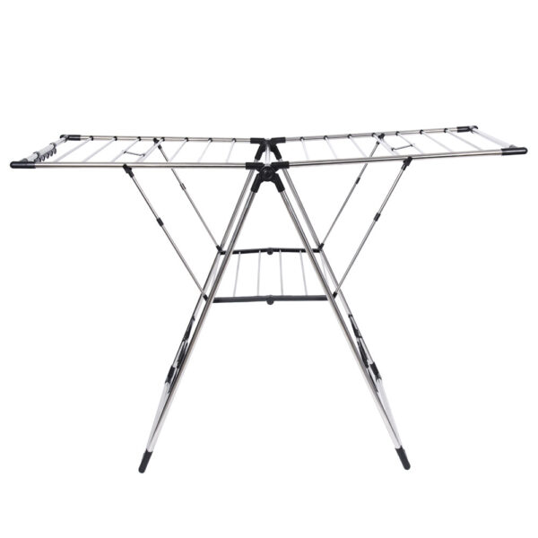 Stainless Steel Cross Winged Clothes Airer