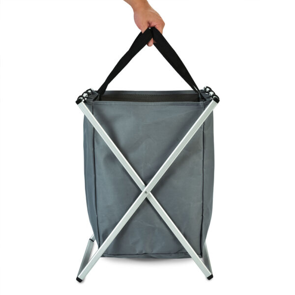 Single Collapsible Washing Laundry Basket Bag