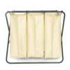 3-Section Collapsible Washing Laundry Basket Bag