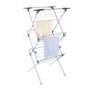 3 Tier Heavy Duty Clothes Airer with 4 Corner Hooks
