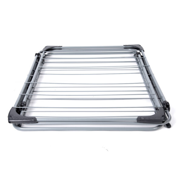 3 Tier Heavy Duty Clothes Airer with 4 Corner Hooks
