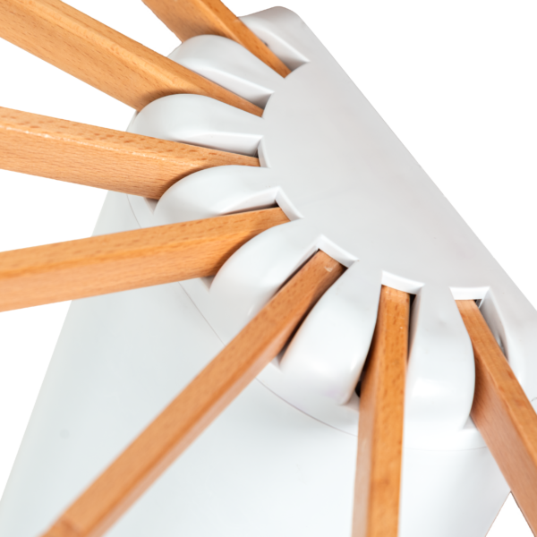 Wall Mounted Wood Clothes Drying Rack