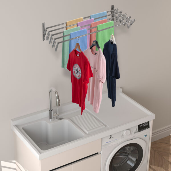 Wall Mounted Cloth Rack