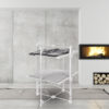 Electric clothes dryer-2 tier