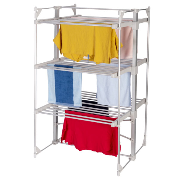 Electric clothes dryer-3 tier