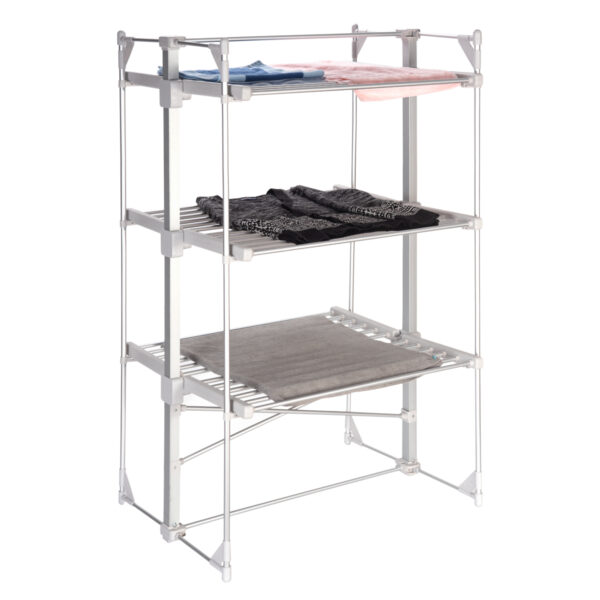 Electric clothes dryer-3 tier
