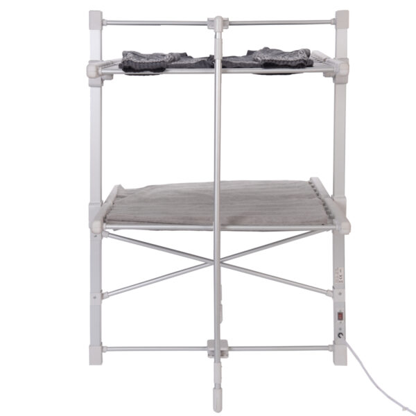Electric clothes dryer-2 tier
