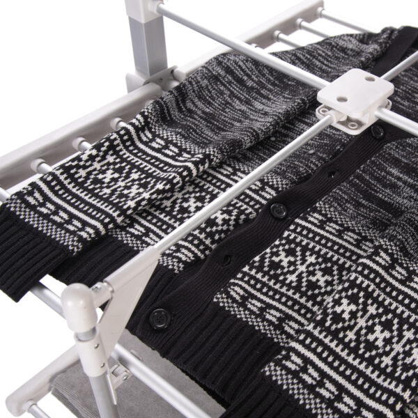 Electric clothes dryer-2 tier