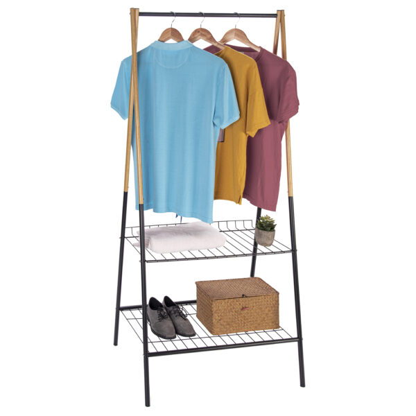 2 LAYER GARMENT RACK