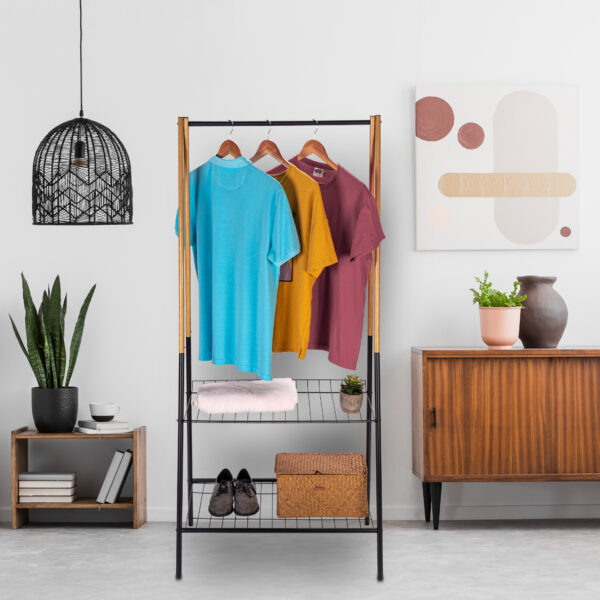 2 LAYER GARMENT RACK