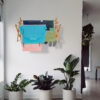 Wall-Mounted Cloth Rack